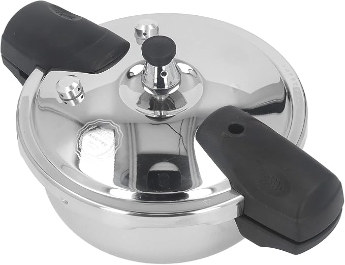High Hardness Stainless Steel Mini Pressure Cooker Explosion 1.8L Proof 1.8 Liter Oyster Fish Pot For Gas Stove Induction Home