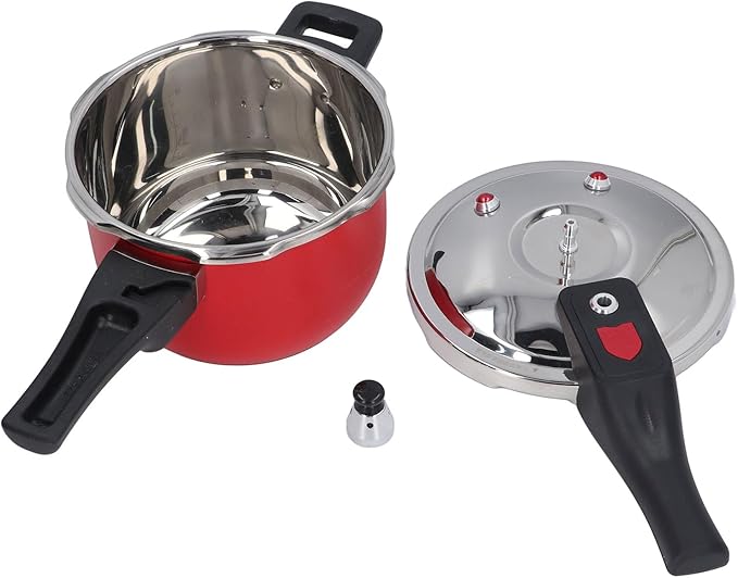 Pressure Cooker, Pressure Soup Pot Efficient Multifunctional High Temperature Safe Easy To for Kitchen (5L)
