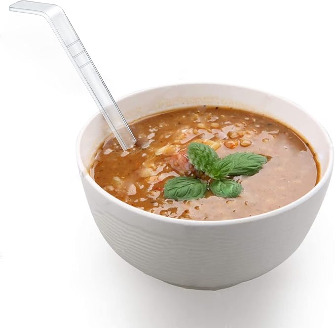 4 pieces 1 oz ladle clear small gravy ladle long handle Acrylic 7.9 Inch Perfect for Serving Dressings,punch bowl, Sauces and Toppings (1oz, small)