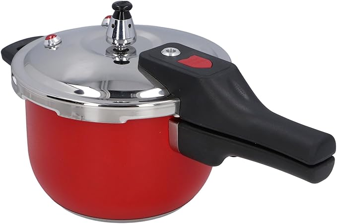Pressure Cooker, Pressure Soup Pot Efficient Multifunctional High Temperature Safe Easy To for Kitchen (6L)