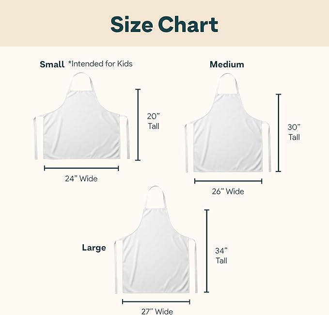 Winslow & Brody Personalized Kitchen Aprons - Custom Gift for Loved Ones - Cute Cooking Apron for Women - Stain Resistant