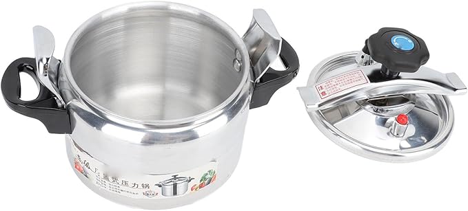 Haofy Large Capacity Pressure Cooker, Aluminum Alloy, Quick Cooking, Anti Stick Coating, Safety Design, Thickened, Commercial Household Use (3L)
