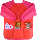 KUUQA Waterproof Children Art Smock Kids Art Aprons, Painting Supplies (Paints and brushes not included)