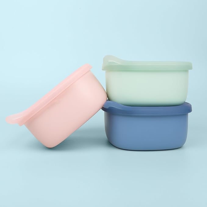 b.box Lunch Tub, Storage for Bento Box & Lunch Box, Ideal for Separating & Containing Foods, Dishwasher, Microwave and Freezer safe - Prepare and Store In Advance (Forest)