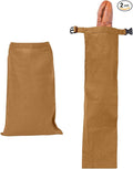 2 Pack 100% Linen Bread Bags for Homemade Bread Sourdough 13 x 19.6 Inch Reusable Bread Storage Bag 7.8 x 28.7 Inch for large Baguette (Dark Yellow)