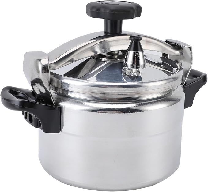 Pressure Cooker,Universal Compound Bottom Pressure Cooker Induction,Aluminium Pressure Canner for Gas Cooktops Flat Top Cooktops Induction Cooktops (4L)