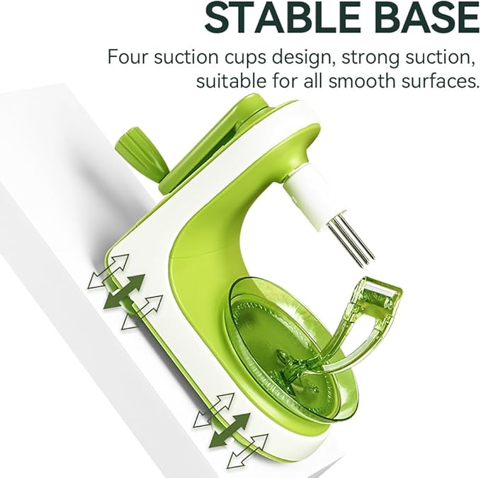 KEOUKE Manual Apple Peeler with Suction Base - Quick, Safe Desktop Apple Skin Peeler, Replaceable Blade, Easy to Clean for Home Kitchen Quick Applesauce Pie Making