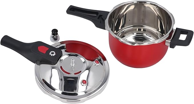 Pressure Cooker, Pressure Soup Pot Efficient Multifunctional High Temperature Safe Easy To for Kitchen (5L)