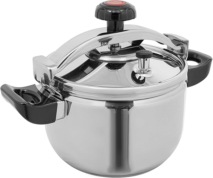Pressure Cooker Stainless Steel, Commercial Stove Top Pressure Cooker Pot Used for Pressure Foodie or Steaming Instant Fast Cooking Pot