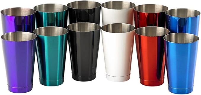 Barfly Cocktail Tin, Large 28 oz (828 ml), Black