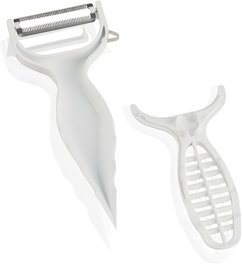 Swissmar Borner V-2007 Veg'Art Prep Tool with Detachable Grater, White