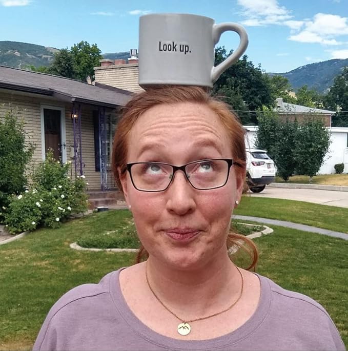 The Chosen: Official 16 oz. Cream Stoneware Coffee Mug - "Look Up"