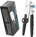 Heavy Duty Can Opener,Commercial Can Opener with Comfortable Long Handles With Carbon Steel Blade