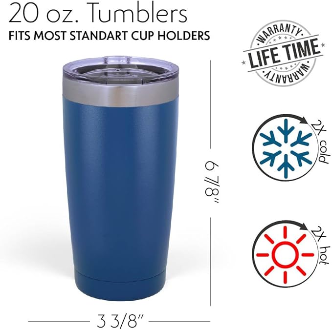 Personalized Tumbler with Engraved Name - 12 Designs, 20 Oz Coffee Tumbler with Slider Lid, Soft Pink, Double Wall Insulated - Custom Gifts for Women