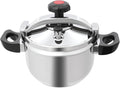 Stainless Steel Pressure Cooker,7L/7.4 Qt Cooking Pressure Cooker Pressure Pot Thickened Pressure Cookers for All Stoves Induction Gas Electric