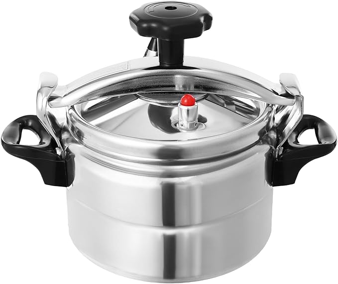 3.2 QT Aluminum Pressure Cooker, Secure locking System, Anti-scald Handles, One Hand System, Thickened Wall, Kitchen Cookware Pots and Pans, Not Suitable for Induction