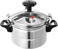 3.2 QT Aluminum Pressure Cooker, Secure locking System, Anti-scald Handles, One Hand System, Thickened Wall, Kitchen Cookware Pots and Pans, Not Suitable for Induction
