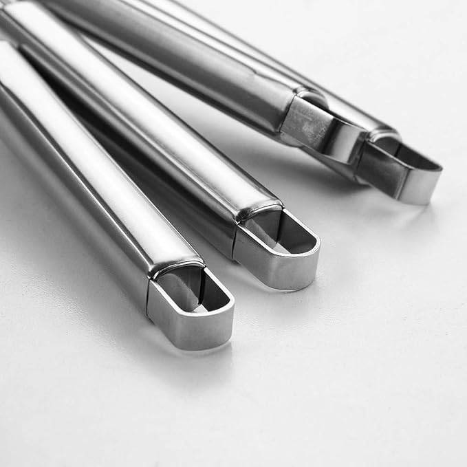 YFWOOD 7.9 Inch Spider Strainer Skimmer, Reinforced Double Coil Wire Skimmer with Large Handle Solid Stainless Steel Strainer Ladle for Cooking and Frying (1 - Piece)