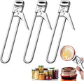 2026 New Jar Opener for Weak Hands, Adjustable Multifunctional Stainless Steel Can Opener, Jar Gripper Tight Lid Opener, Jar Lid Gripper, Manual,Kitchen Accessories (3 PCS)