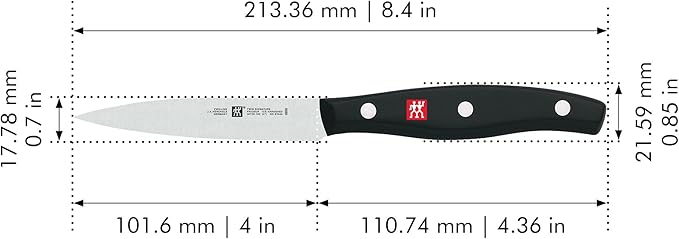 ZWILLING Twin Signature 2-Piece Razor-Sharp German Knife Set, Made in Company-Owned German Factory with Special Formula Steel perfected for almost 300 Years, Dishwasher Safe