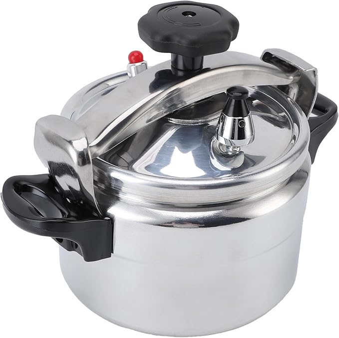 Pressure Cooker,Universal Compound Bottom Pressure Cooker Induction,Aluminium Pressure Canner for Gas Cooktops Flat Top Cooktops Induction Cooktops (3L)
