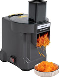 3-in-1 Commercial Vegetable Processor, Multifunctional Electric Vegetable Dicer Slicer Shredder with 3 Blades, Automatic Food Processor for Onion Shredder Potato Slicer