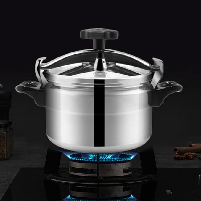 Pressure Cooker, Explosion Proof Stovetop Pressure Cooker with Double Bottom Canning Pot for Gas Stove Induction Cooker (3L)