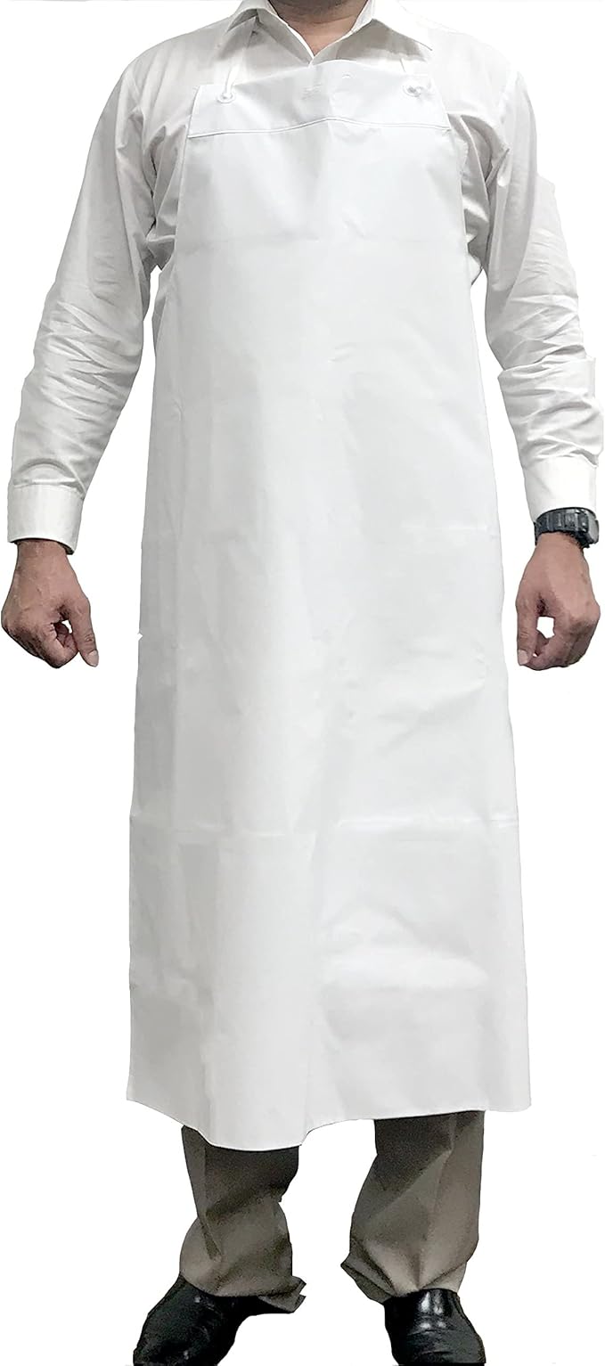 KLEEN CHEF Everyday General Use Polyester Dishwashing And Heavy Duty PVC Leather Apron