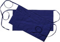 RAJRANG Pure Cotton Waitress Apron Half Server Waist Short Aprons with 3 Pockets