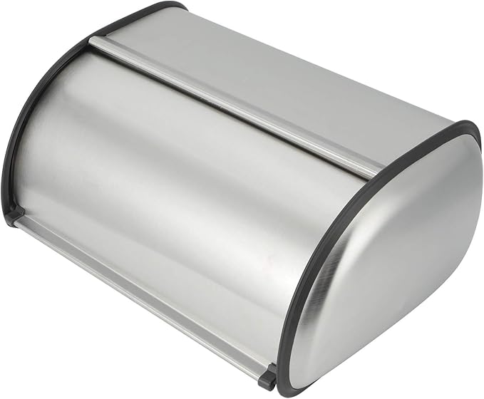 Bread Storage Box, Large Capacity Stainless Steel with Non Slip Base, for Bread Cake Container
