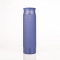 FORME - Blender Shaker Bottle, Leakproof Double Insulated Stainless Steel, Noiseless Shaker Bottle for Hot & Cold Drinks with Supplement Storage, Ideal for Protein & Shakes (Slate Blue, 16.9 ounces)