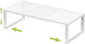 Expandable Adjustable Stackable Kitchen Organizer, Spice Rack,Metal Pantry Storage Shelves Racks,Counter Shelf for Cabinets, Countertop, Cupboard(1 Pack/Medium/White)