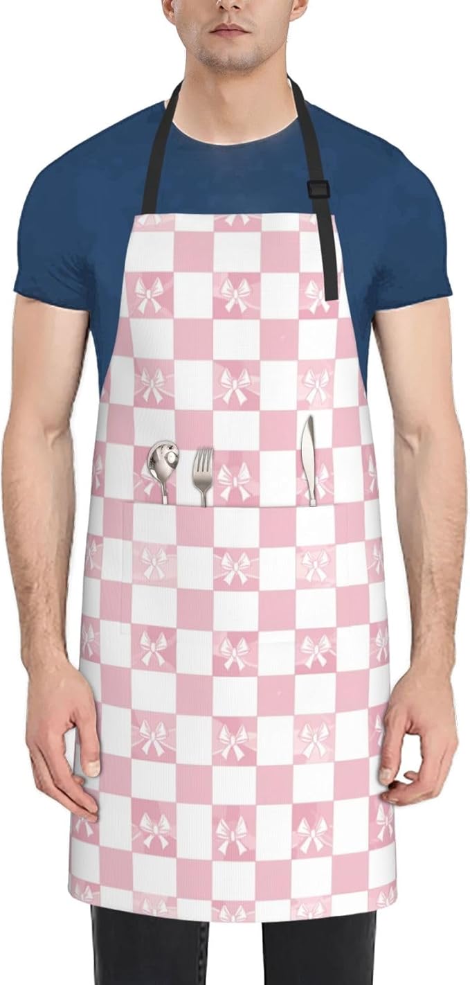 DADABULIU Apron Cooking With Pockets Adjustable Bib For Men Women Waterproof Chef Home Grilling BBQ Drawing