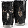 Hunting Tumbler 20oz Stainless Steel Insulated Coffee Travel Mug Cup for Men Hunter Gifts for Hunting Lovers on Birthday Christmas Fathers Day