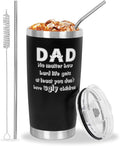 Father's Day Gift Best Dad Ever Tumbler, Birthday Gifts for Dad From Daughter Son Gifts Present for Dad Men Husband Uncle-20 OZ Coffee Tumbler
