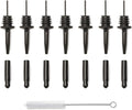 Pour Spouts for Liquor Bottles Speed Pour Pourers with Dust Cap 7+7