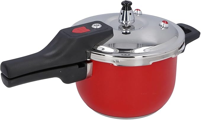 Pressure Cooker, Pressure Soup Pot Efficient Multifunctional High Temperature Safe Easy To for Kitchen (3L)