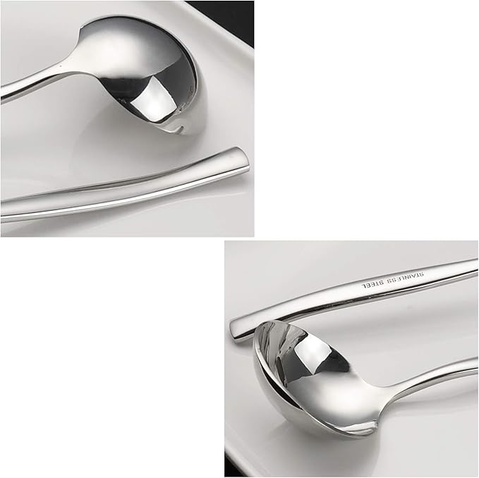 3 Piece Stainless Steel Gravy Ladle, Kitchen Small Table Ladle