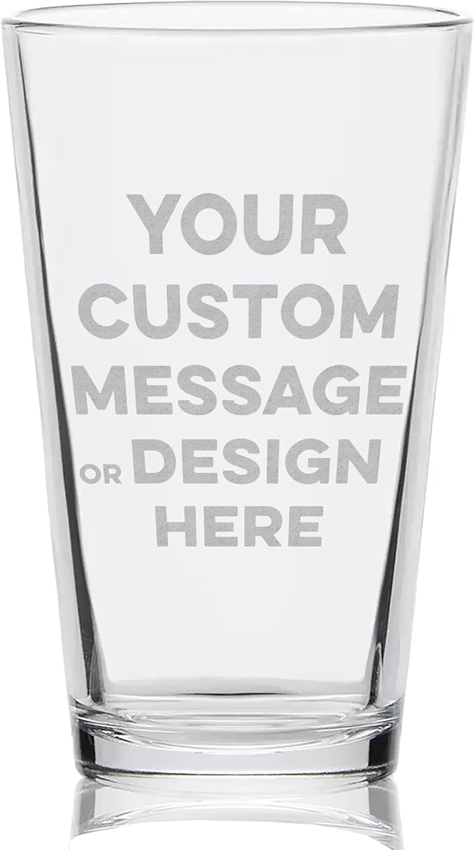 CUSTOM ENGRAVED Pint Glass