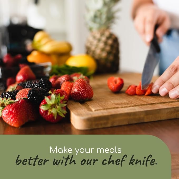 Kyocera’s Revolution Ceramic Revolution Series: 7” Professional Ceramic Chef Knife, Black