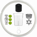 Replacement Parts for Instant Pot Duo/Duo Plus 8 Qt, Duo Nova 8 Quart and Ultra 80 8Qt, Include Steam Release Handle, Sealing Ring, Float Valve, Anti-Block Shield and Condensation Collector Cup