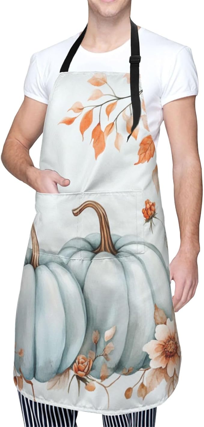 DADABULIU Apron Cooking With Pockets Adjustable Bib For Men Women Waterproof Chef Home Grilling BBQ Drawing