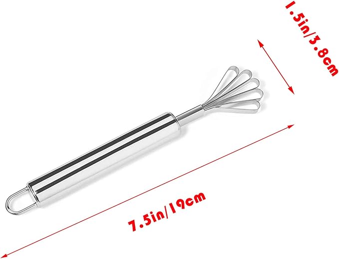 Stainless Steel Coconut Opener Set of 3, Tool Kit for Opening Fresh Coconuts