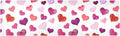 Valentines Trivet Table Runner 40 Inches Long Hearts Valentine's Day Heat Resistant Hot Pad Multi Purpose Mat for for Hot Pots Pans Kitchen Countertops