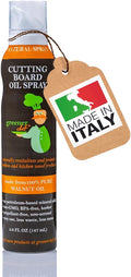 Italian Walnut Cutting Board Oil Spray Used for Conditioning Bamboo Wood Chopping Boards and Wooden Utensils - Ideal for Health Conscious Chefs