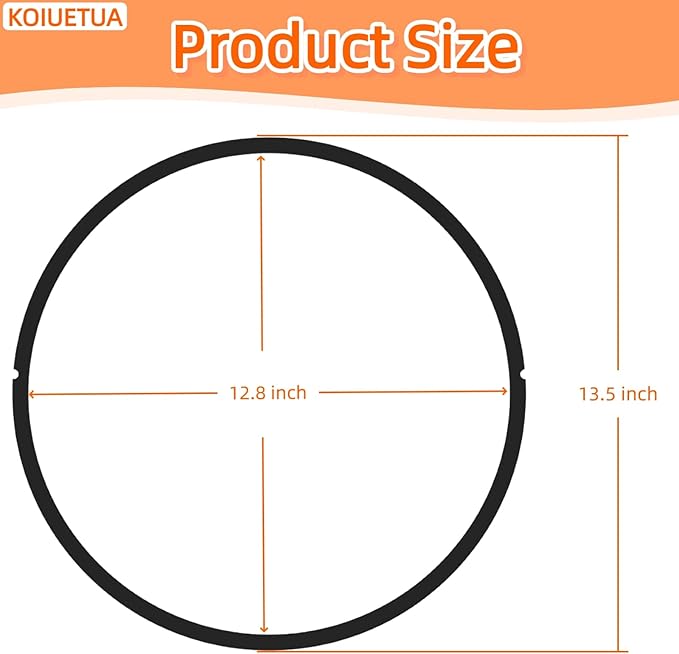 09907 Pressure Canner Sealing Ring & Auto Air Vent Kit – Fits Presto CA16, CA16H, 21 Qt Pressure Cookers