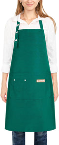 Personalized Aprons Custom Women Men Apron with Pockets Chef for Baking Bbq Grill Embroidered with Name Text