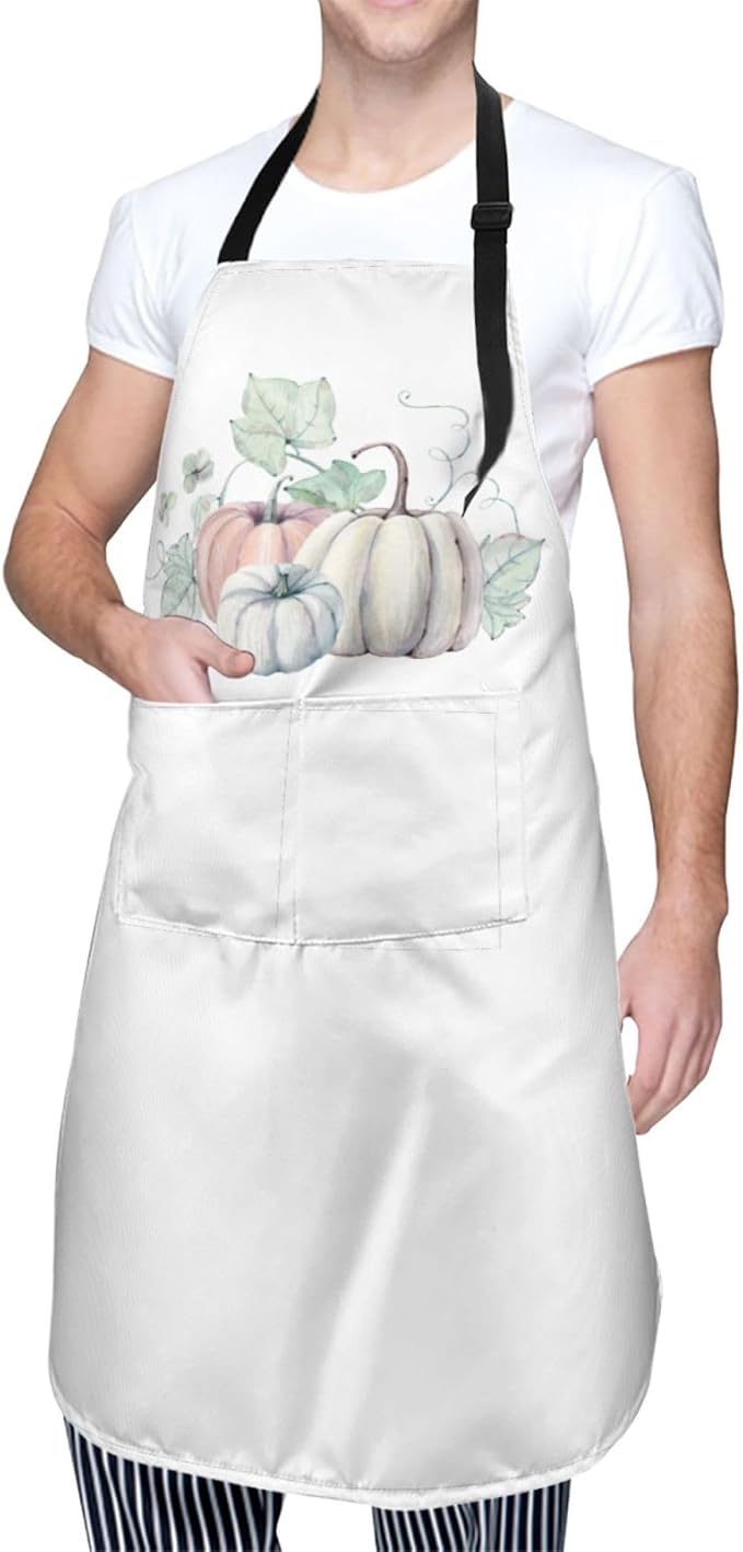 DADABULIU Apron Cooking With Pockets Adjustable Bib For Men Women Waterproof Chef Home Grilling BBQ Drawing