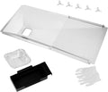Adjustable Grease Tray with Catch Pan for Nexgrill 720-0888s 720-0888n, 720-0830h Charbroil, Dynaglo, Kenmore, BHG, Grill Master, Backyard, Expert Gas Grill, Universal Drip Pan for Most 3/4/5/6 Burner