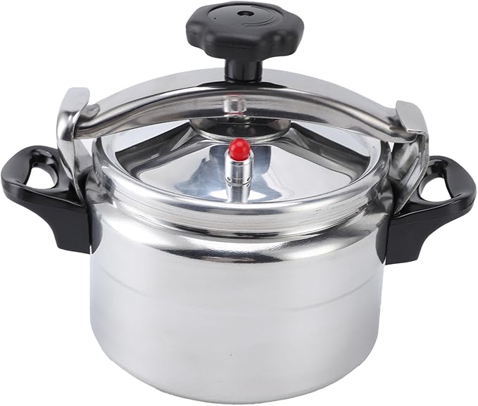 Pressure Cooker,Universal Compound Bottom Pressure Cooker Induction,Aluminium Pressure Canner for Gas Cooktops Flat Top Cooktops Induction Cooktops (5L)